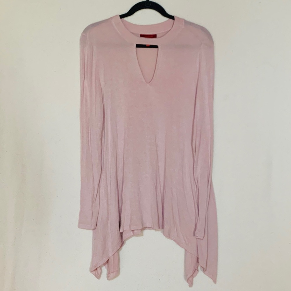 longsleeve keyhole shirt